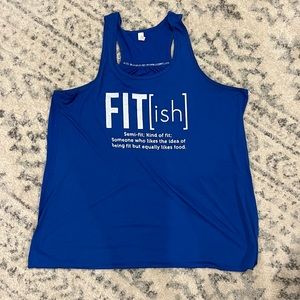 Plus size workout tee